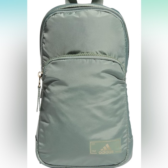 adidas Handbags - NWT Adidas Essentials 2 Sling Crossbody Green